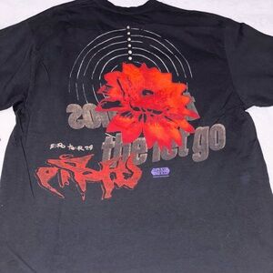 Black Graphic Men's Shirt